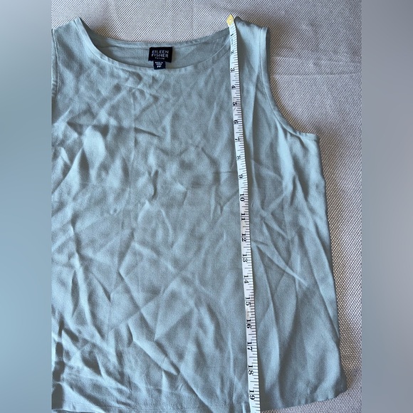 Eileen Fisher Women's Gray Muscle Tee - Picture 3 of 5